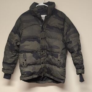 Aritzia Super Puff Camouflage Puffer Jacket